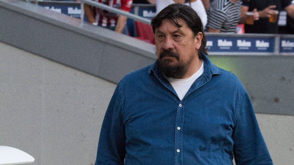  Mono Burgos en el Metropolitano.