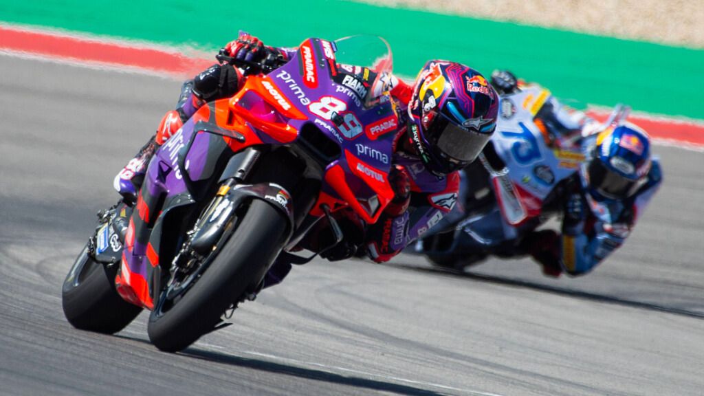  Jorge Martín, en el GP de Austin.