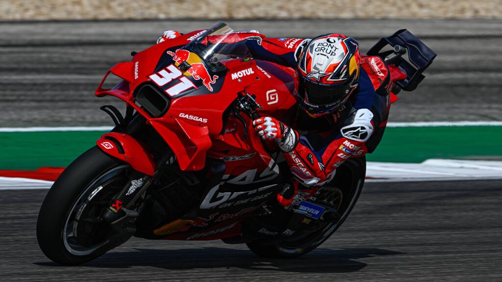  Pedro Acosta, en el GP de Austin.