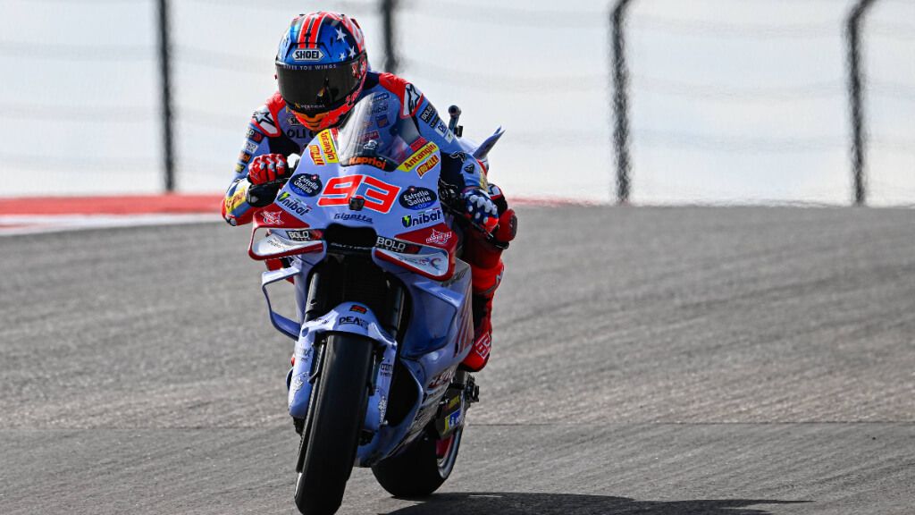 Marc Márquez, en el GP de Austin.