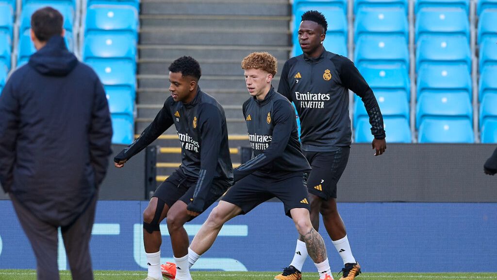  Jeremy de León, junto a Vinícius y Rodrygo