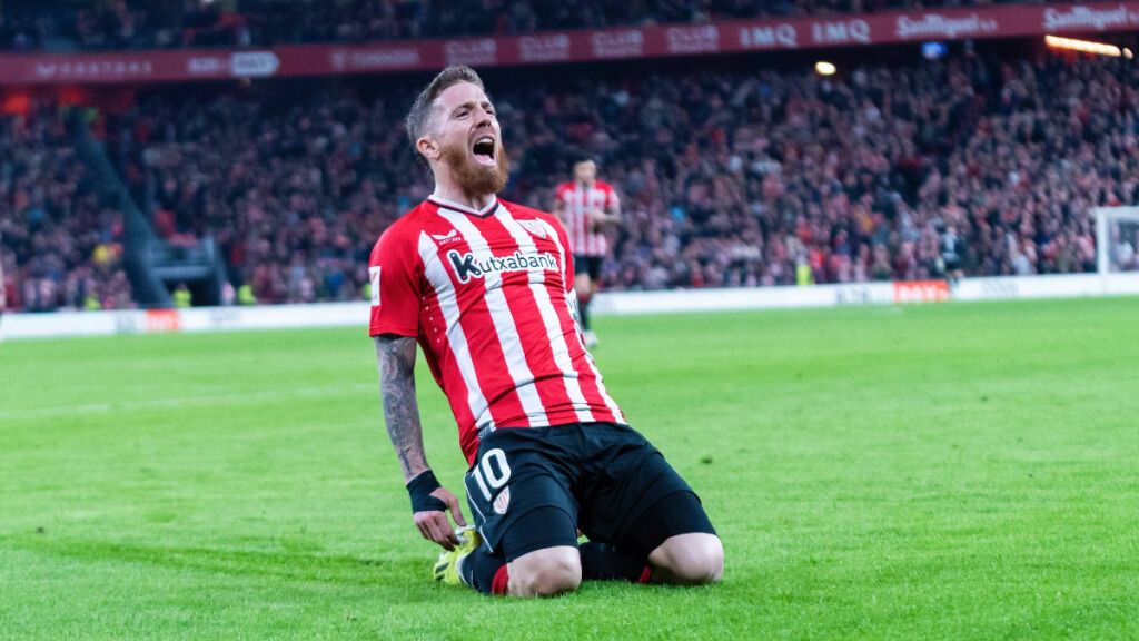  Iker Muniain celebrando un gol con el Athletic (Cordon Press)