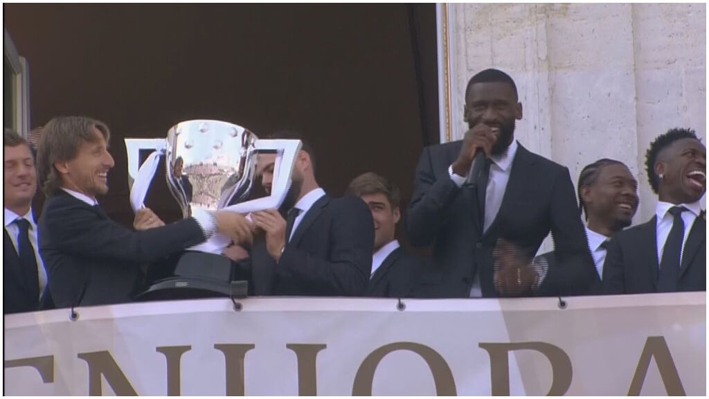  Antonio Rüdiger cerró la presencia del Real Madrid en la Comunidad de Madrid (foto: Captura Real