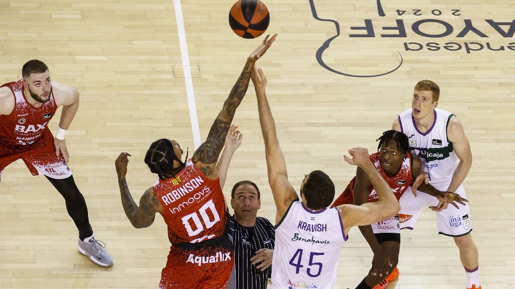 Baxi Manresa - Unicaja Málaga, en el Nou Congost