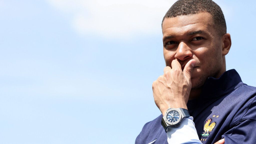  Kylian Mbappé en la concentración de la selección francesa (Cordon Press)