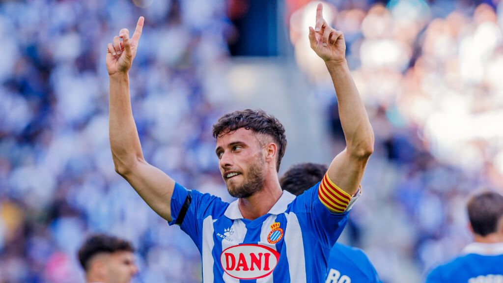  Javi Puado y la dedicatoria más especial para Dani Jarque (Cordon Press)