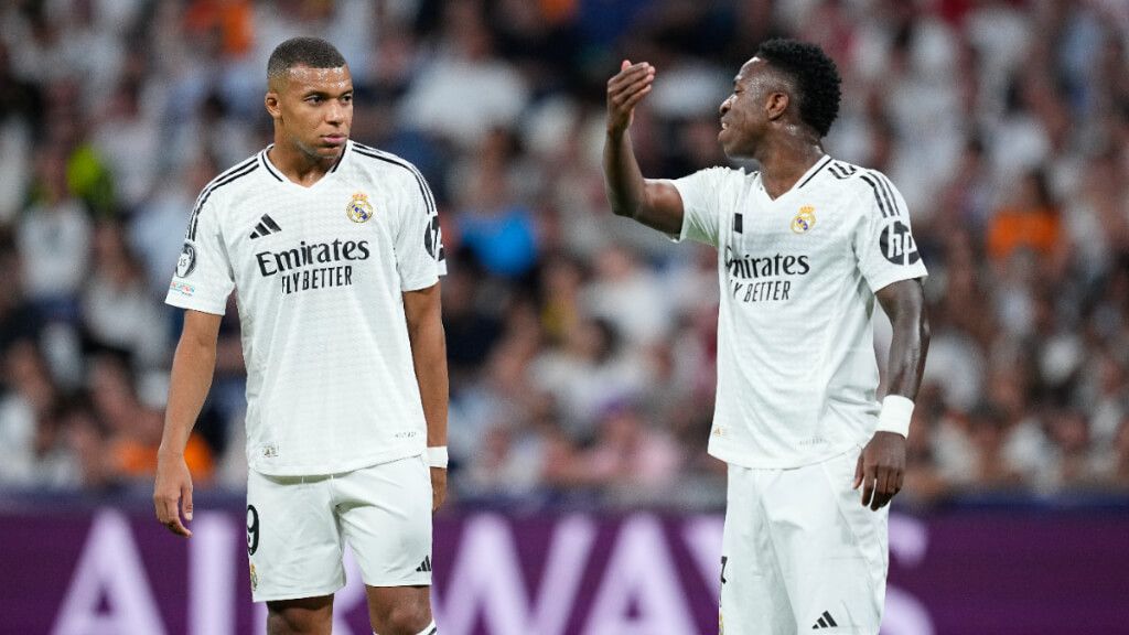  Vinicius y Mbappé con el Real Madrid (Europa Press)