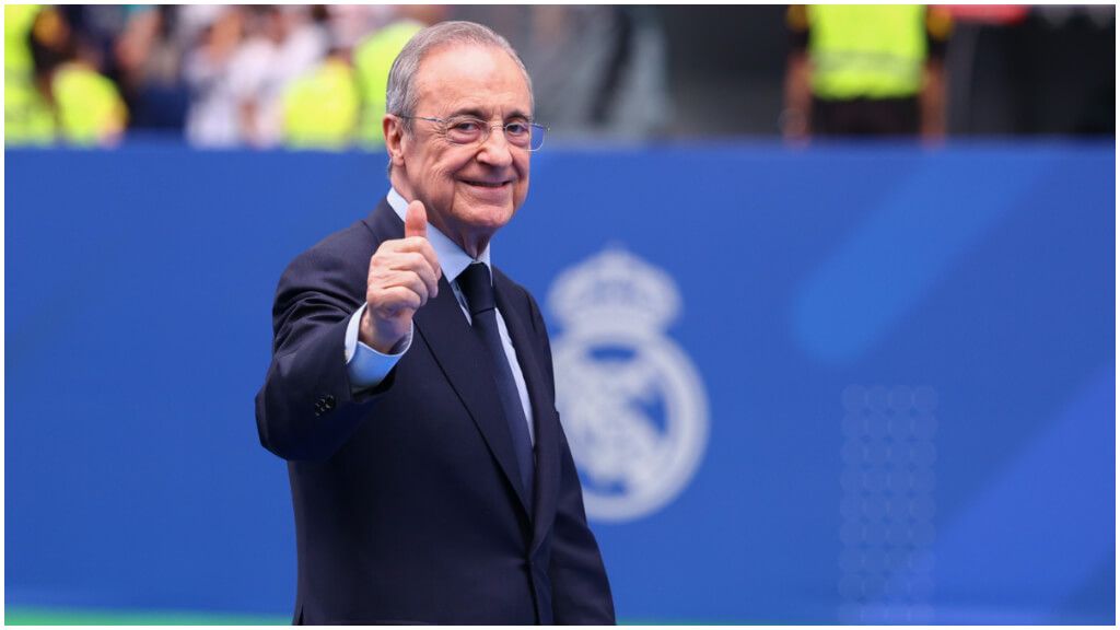  Florentino Pérez, presidente del Real Madrid. (Fuente: Europa Press)