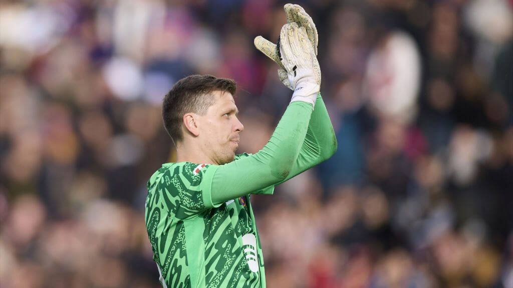  Szczesny en un partido de LALIGA