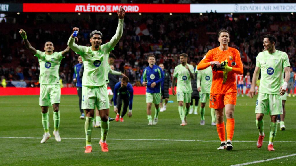  Araujo celebra el pase a la final de la Copa