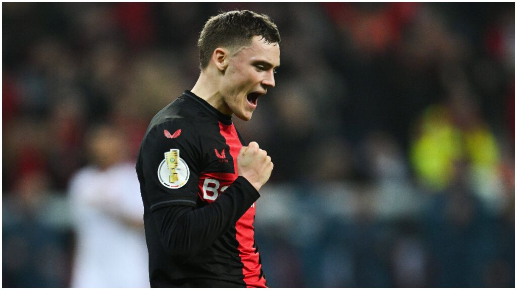  Florian Wirtz fue clave en el partido que dio el título de la Bundesliga al Bayer Leverkusen (foto: Cordon Press).