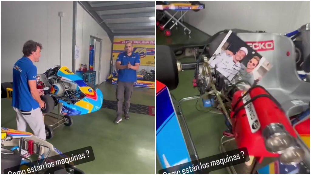  Fernando Alonso, parodiando a su amigo David Bisbal. 