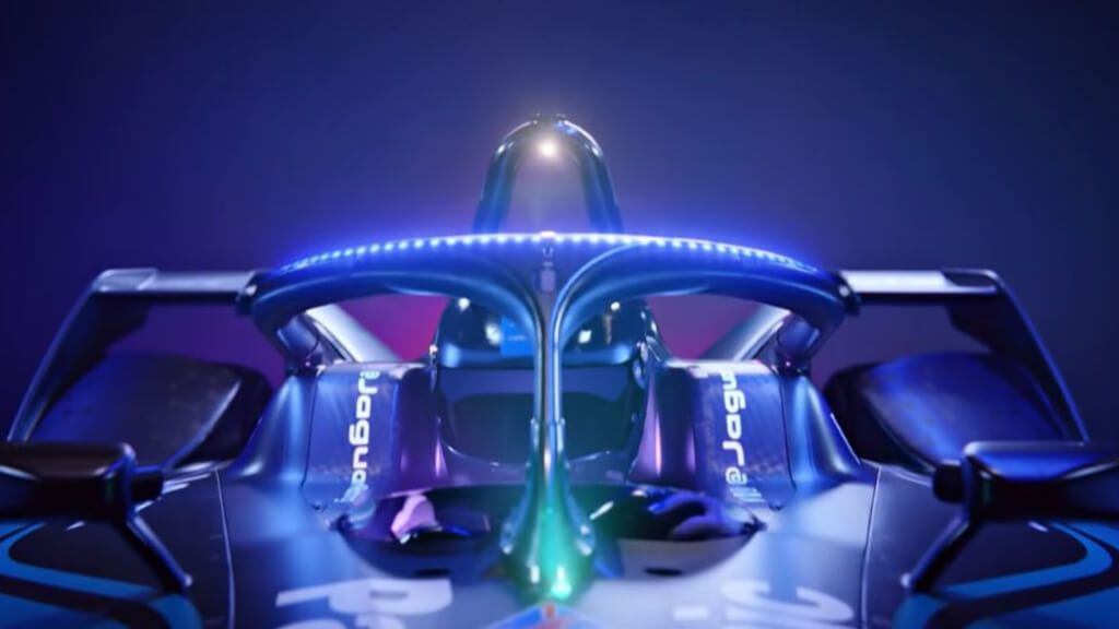 El halo se iluminará cuando se pulse el push to pass (Fórmula E)