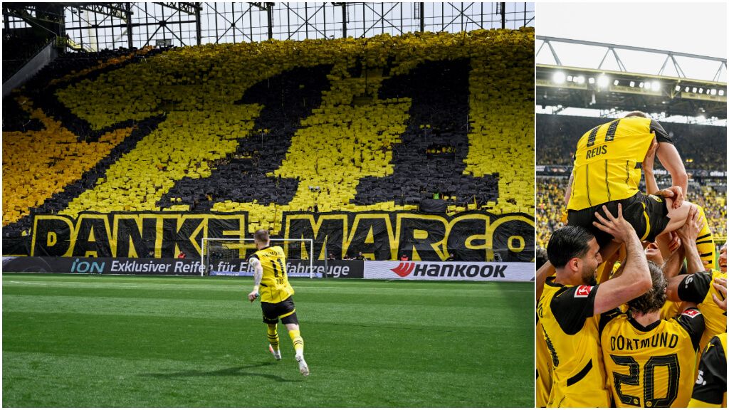 Marco Reus, despedido por su afición (Borussia Dortmund)