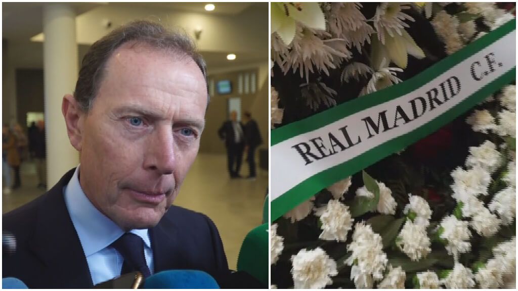  El Real Madrid, presente en el entierro de Manuel Ruiz de Lopera