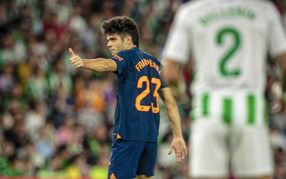 Fran Pérez, ante el Real Betis.