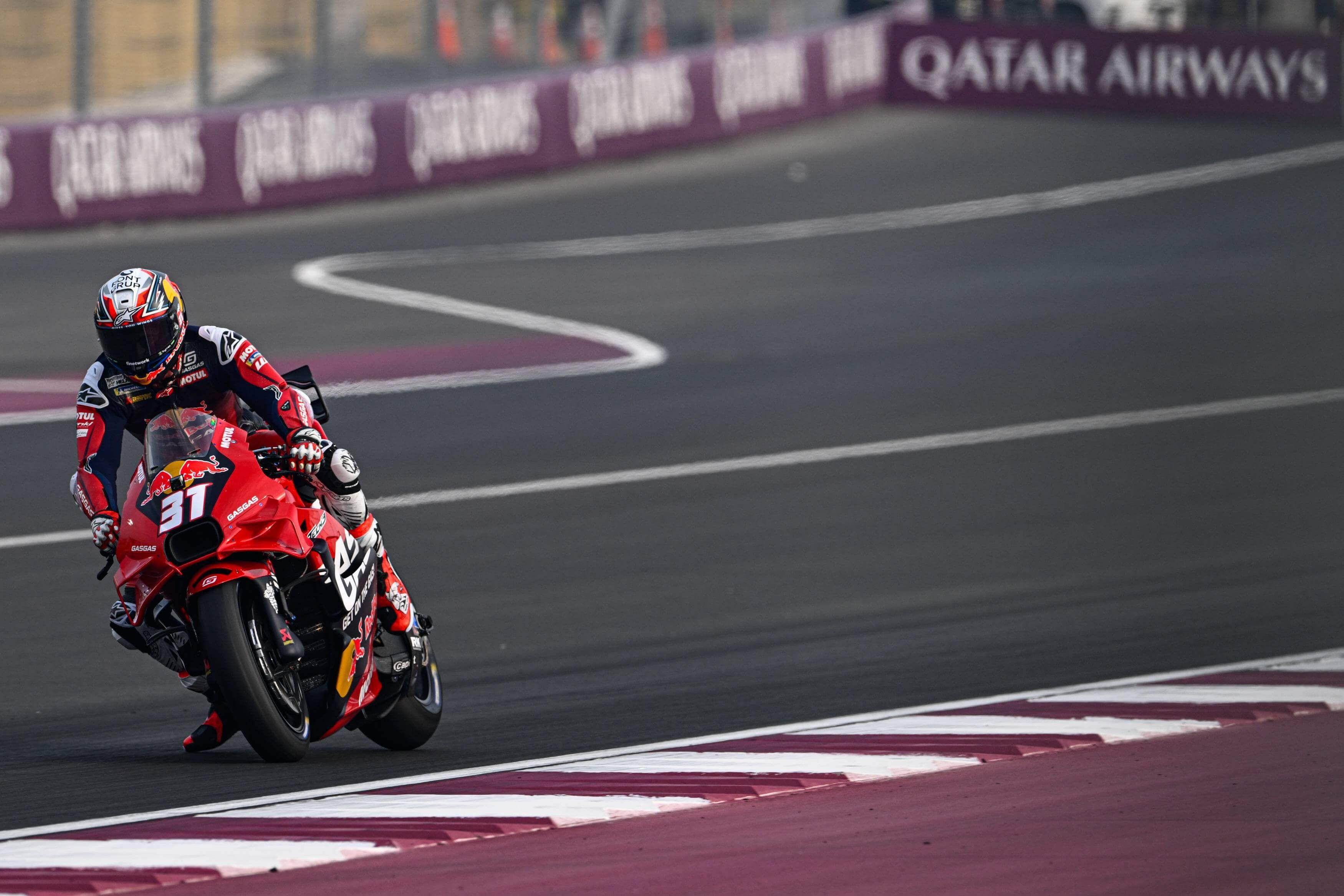  Pedro Acosta, en el GP de Qatar.