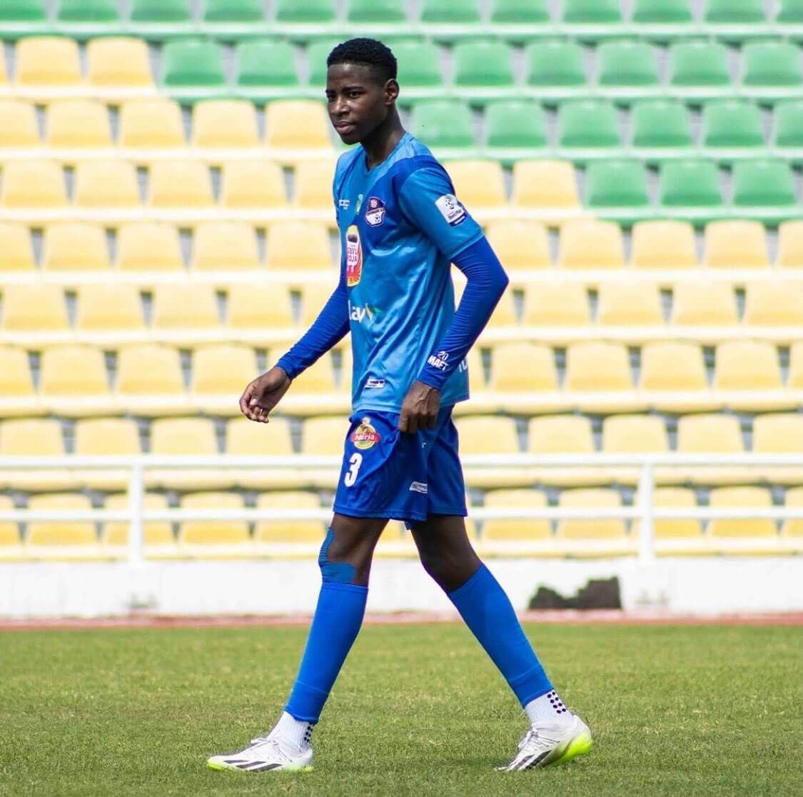  Keimer Sandoval, durante un partido en Colombia.