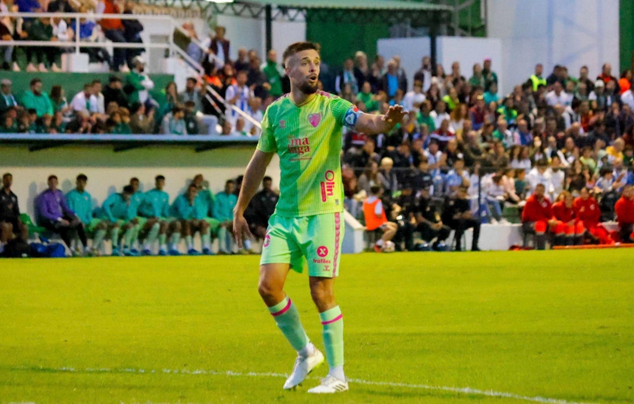  Genaro Rodríguez, en el partido ante el Antequera.