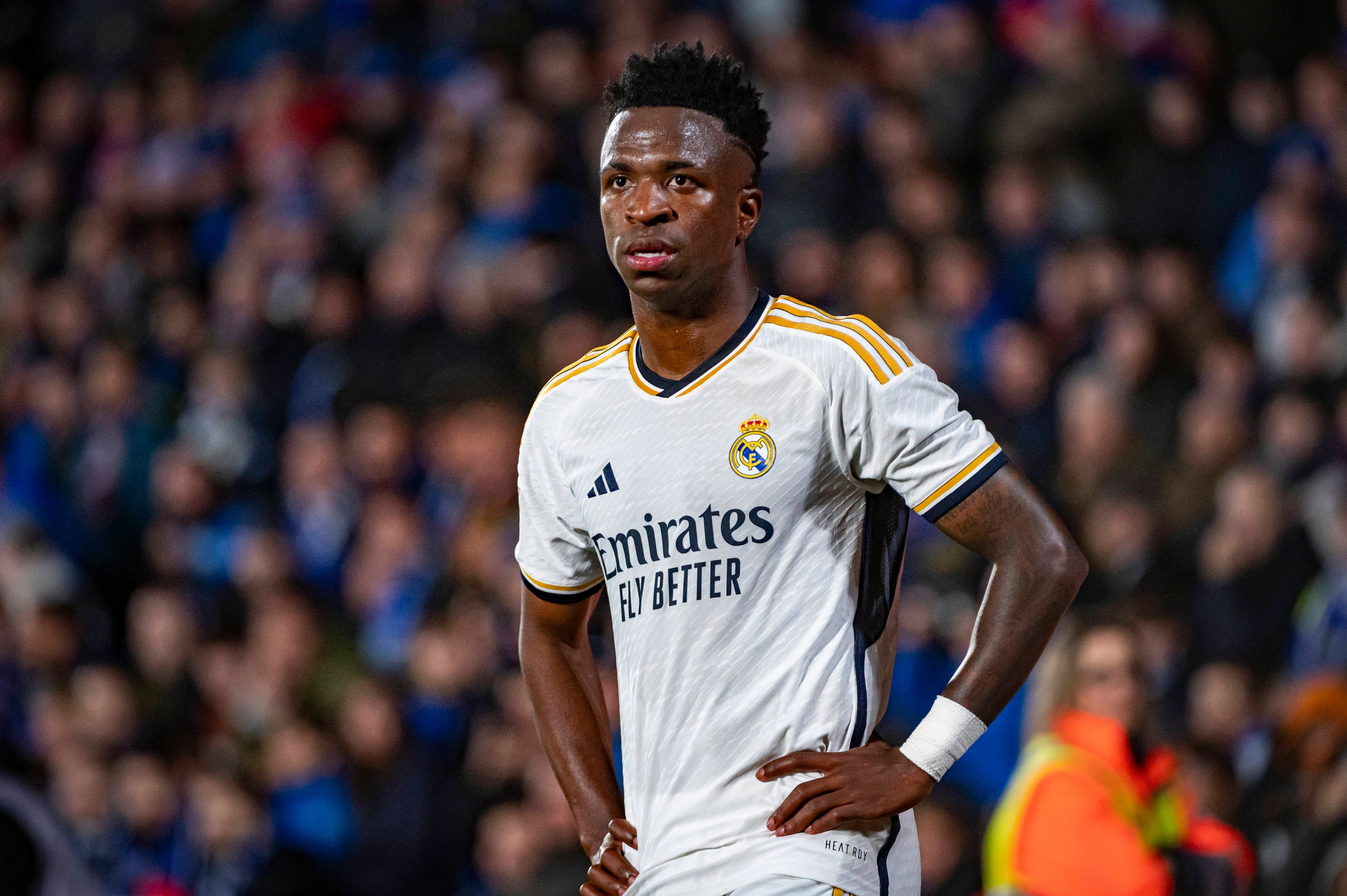  Vinicius Jr., en el Getafe-Real Madrid.