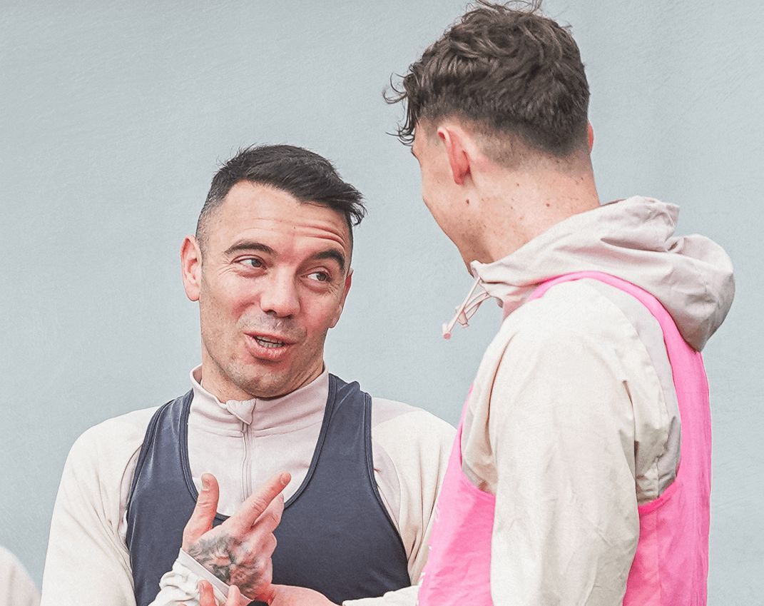 Iago Aspas y Strand Larsen.