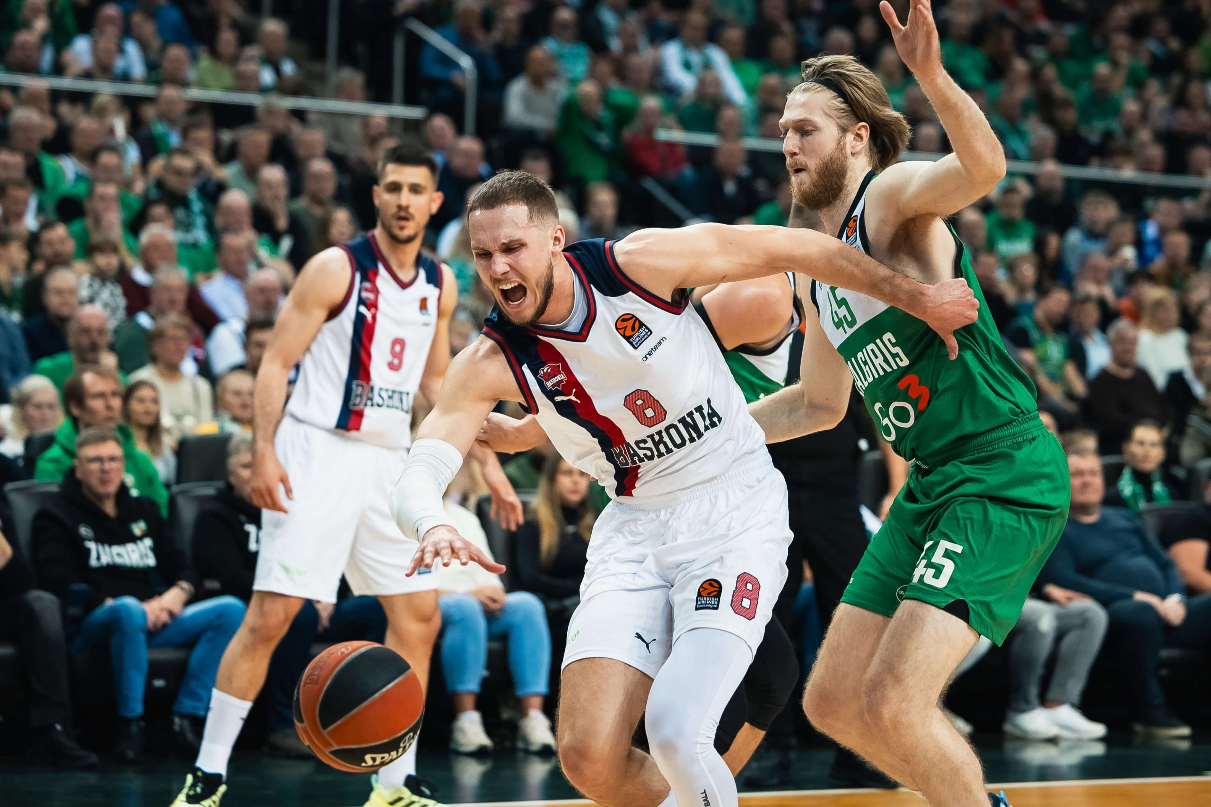 Fotografía del encuentro entre Baskonia y Zalgiris