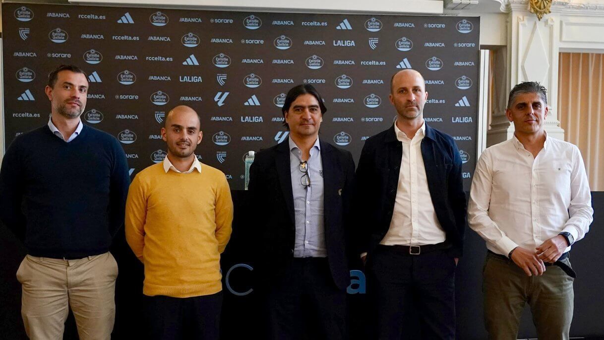  Michel Martínez, Álex Andújar, Marco Garcés, Álex Otero y Edu Covelo.