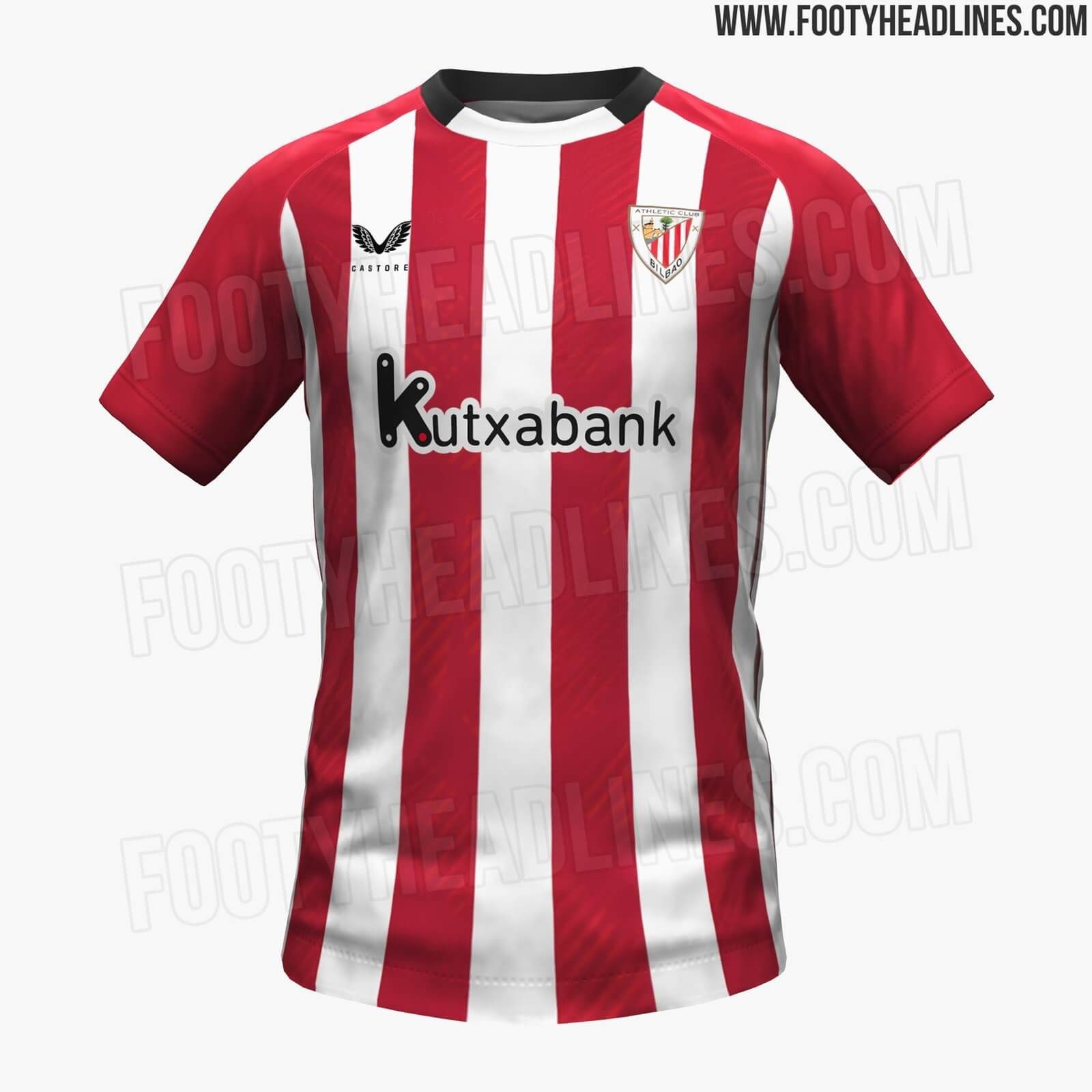  Camiseta del Athletic Club 2024-2025 filtrada.