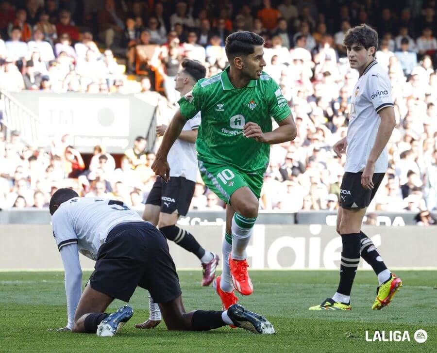 Gol de Ayoze al Valencia CF