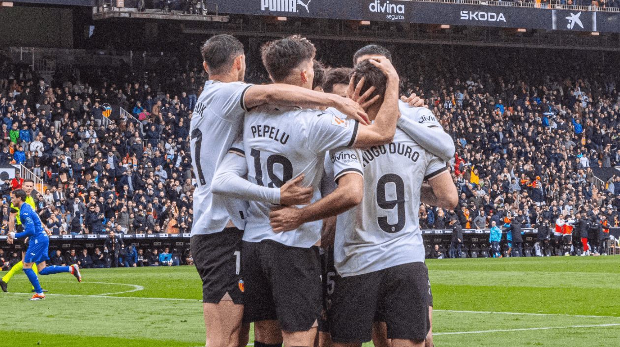 Gol de Hugo Duro al Getafe CF.