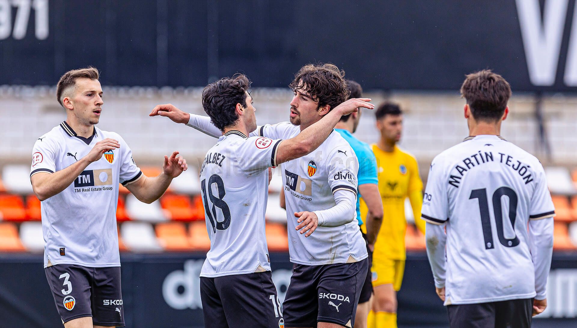 Gol de Pablo Gozálbez ante la SD Formentera.