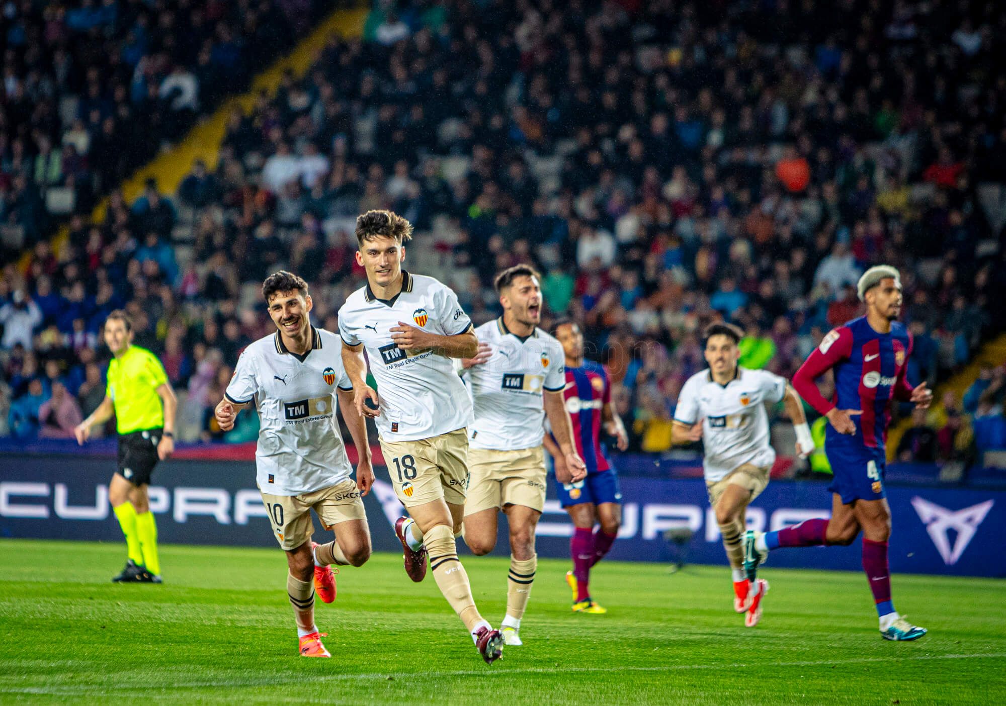  Gol de Pepelu al FC Barcelona.