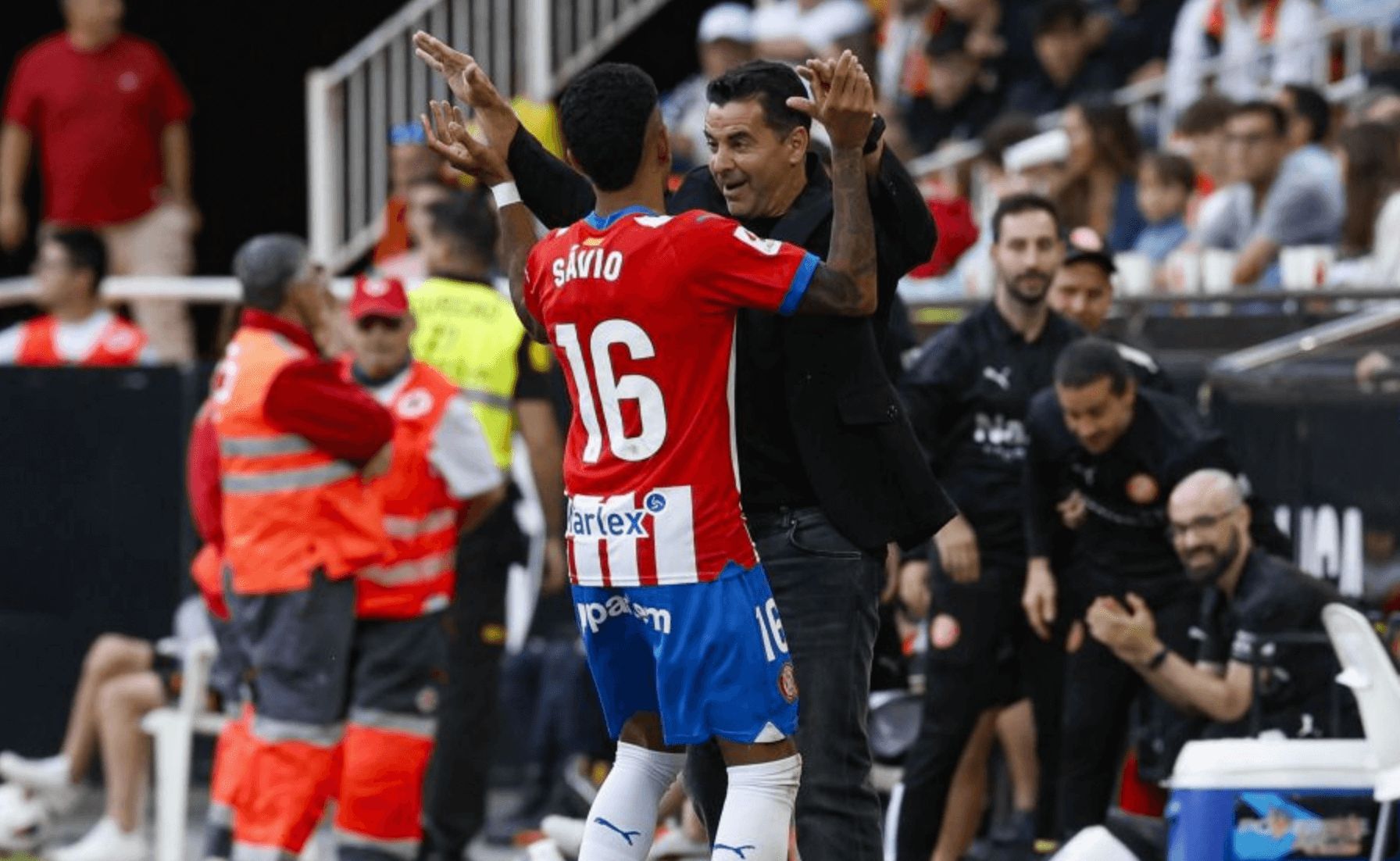 Gol de Sávio para poner el 1-0 (Foto. LALIGA).