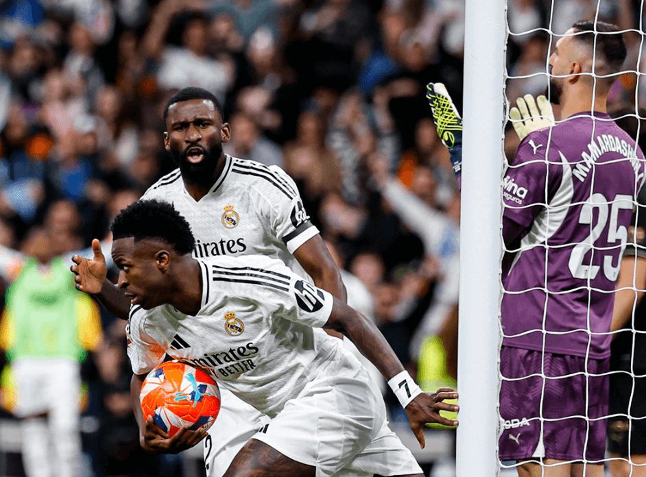 Gol de Vinicius (Foto: Real Madrid)