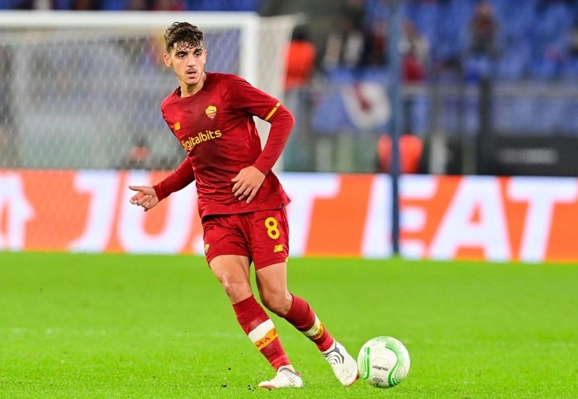  Gonzalo Villar, en la AS Roma