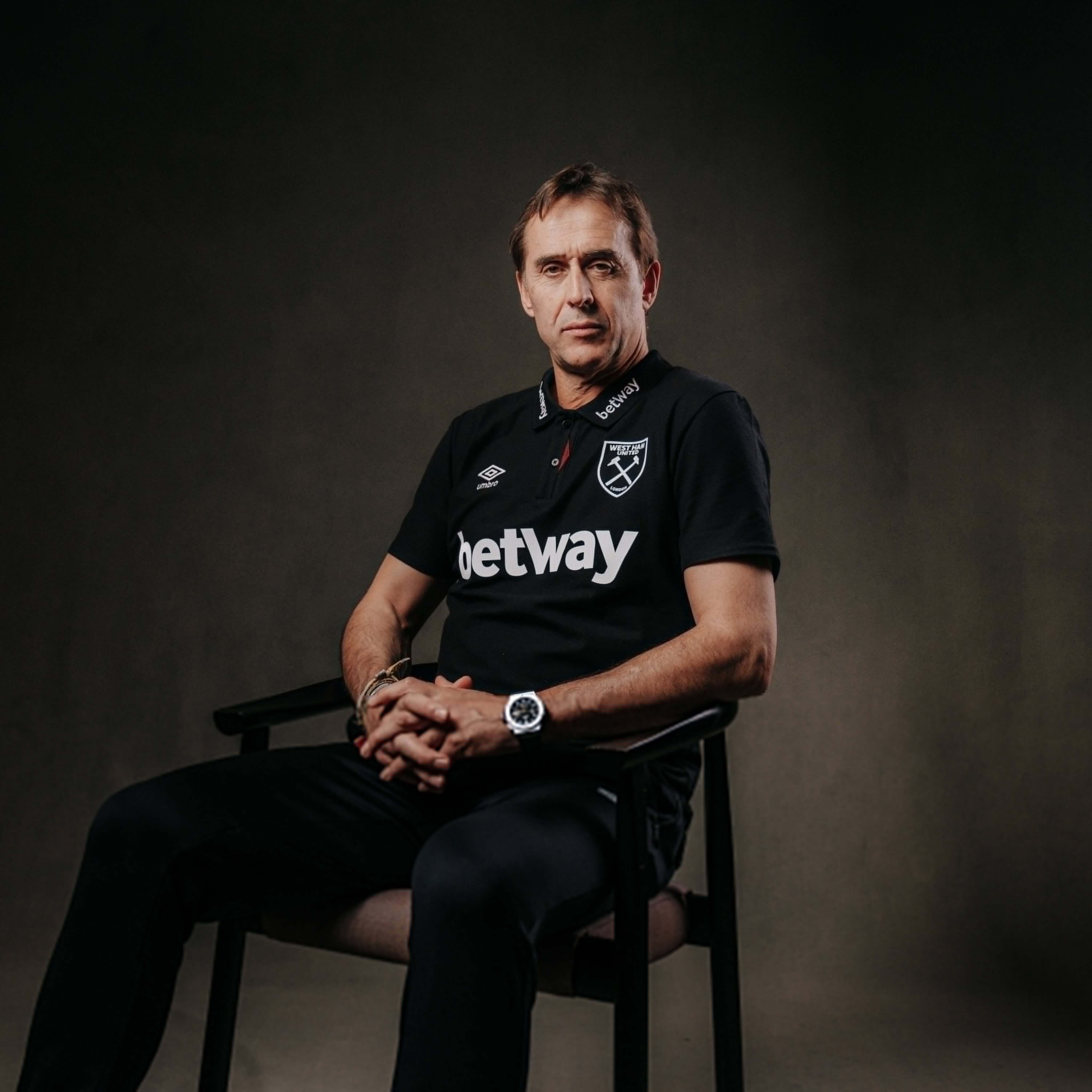 Julen Lopetegui, entrenador del West Ham (Foto: @Mercado_Ingles)