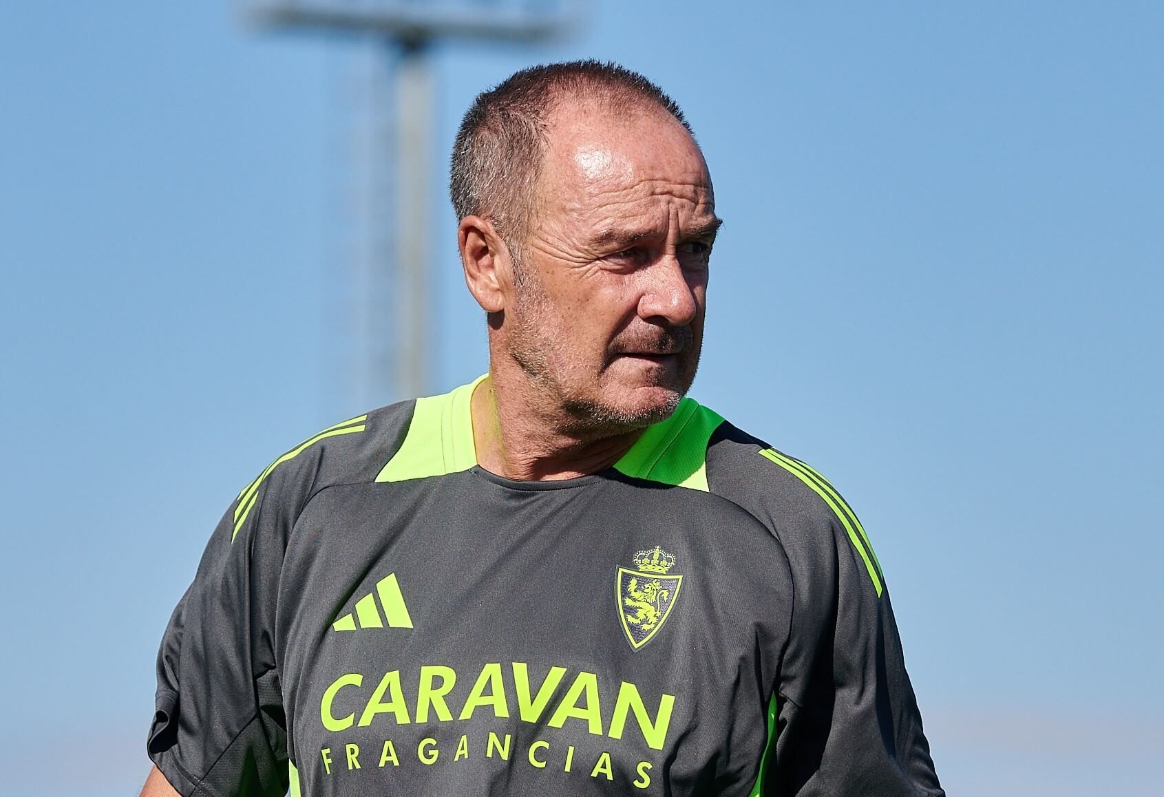 Víctor Fernández, en pretemporada.