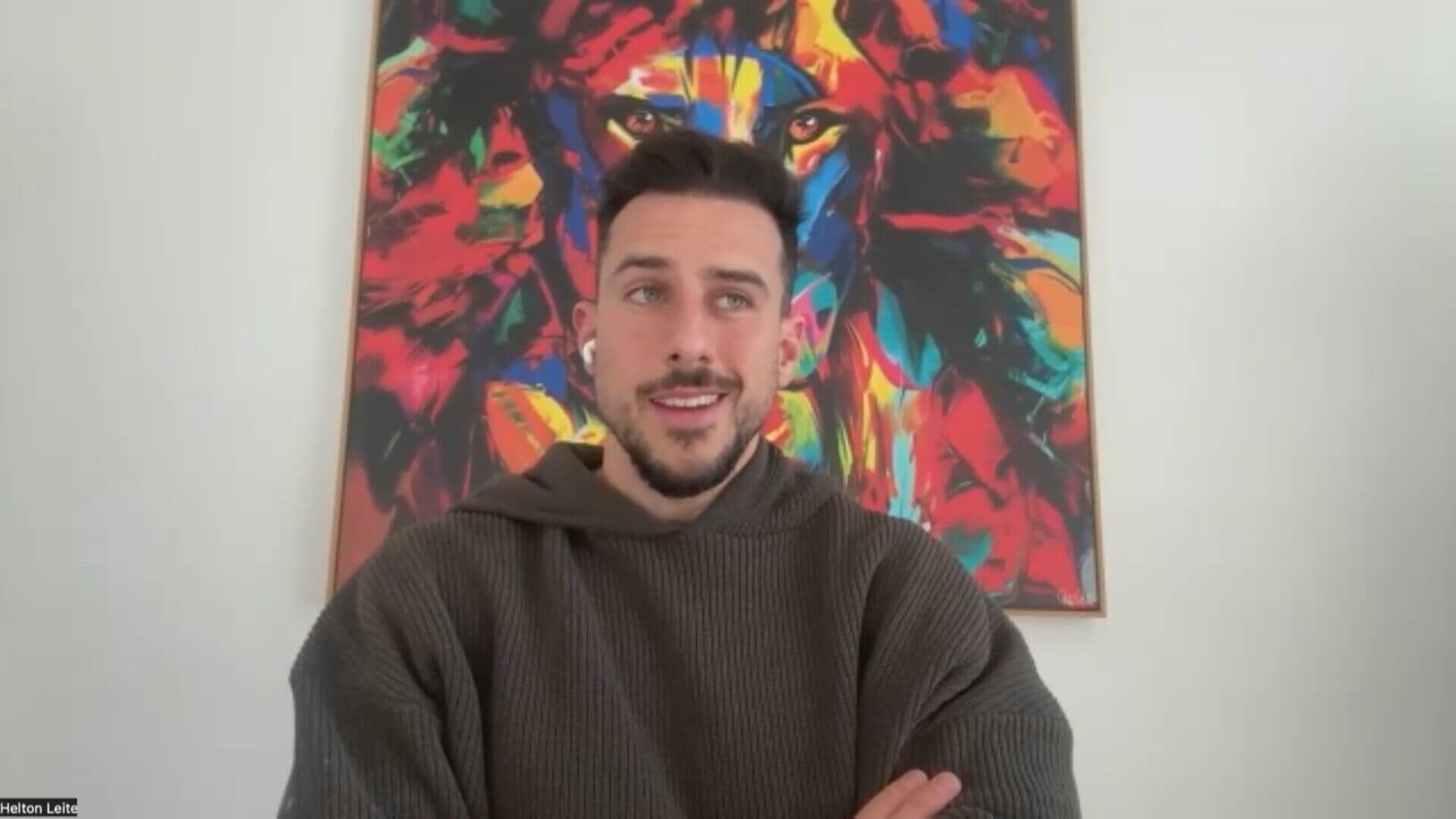  Helton Leite en su entrevista para ElDesmarque.