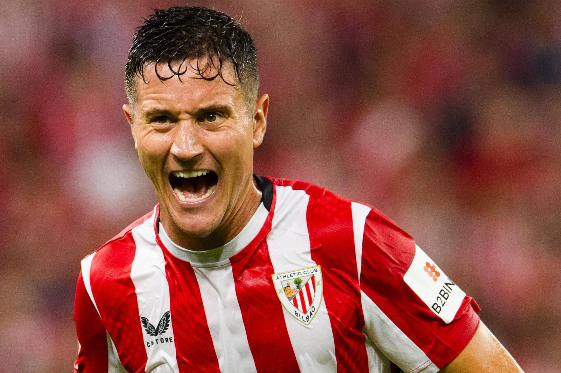  La garra de Ander Herrera ante el Atlético en San Mamés.