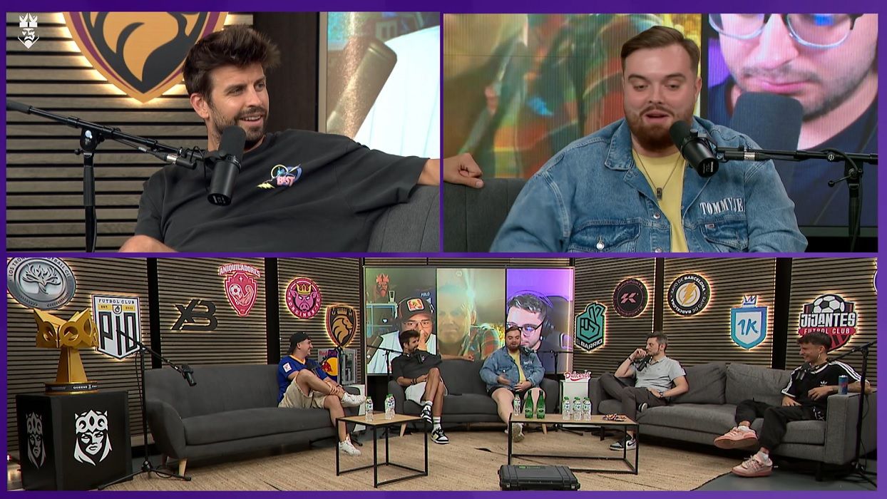  Ibai Llanos y Gerard Piqué hablan de Shakira en la Kings League