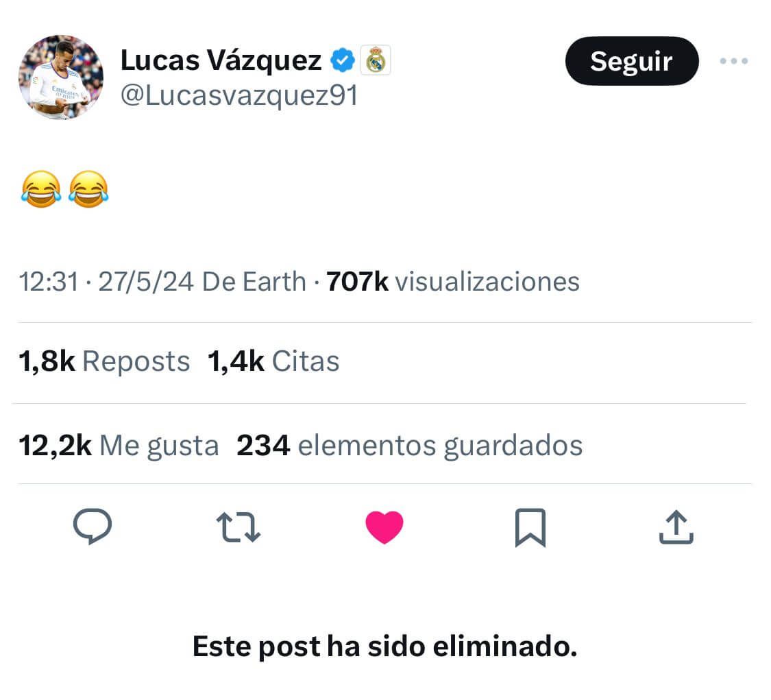  Lucas Vázquez y el dardo que envió a Luis de la Fuente tras la lista (X)