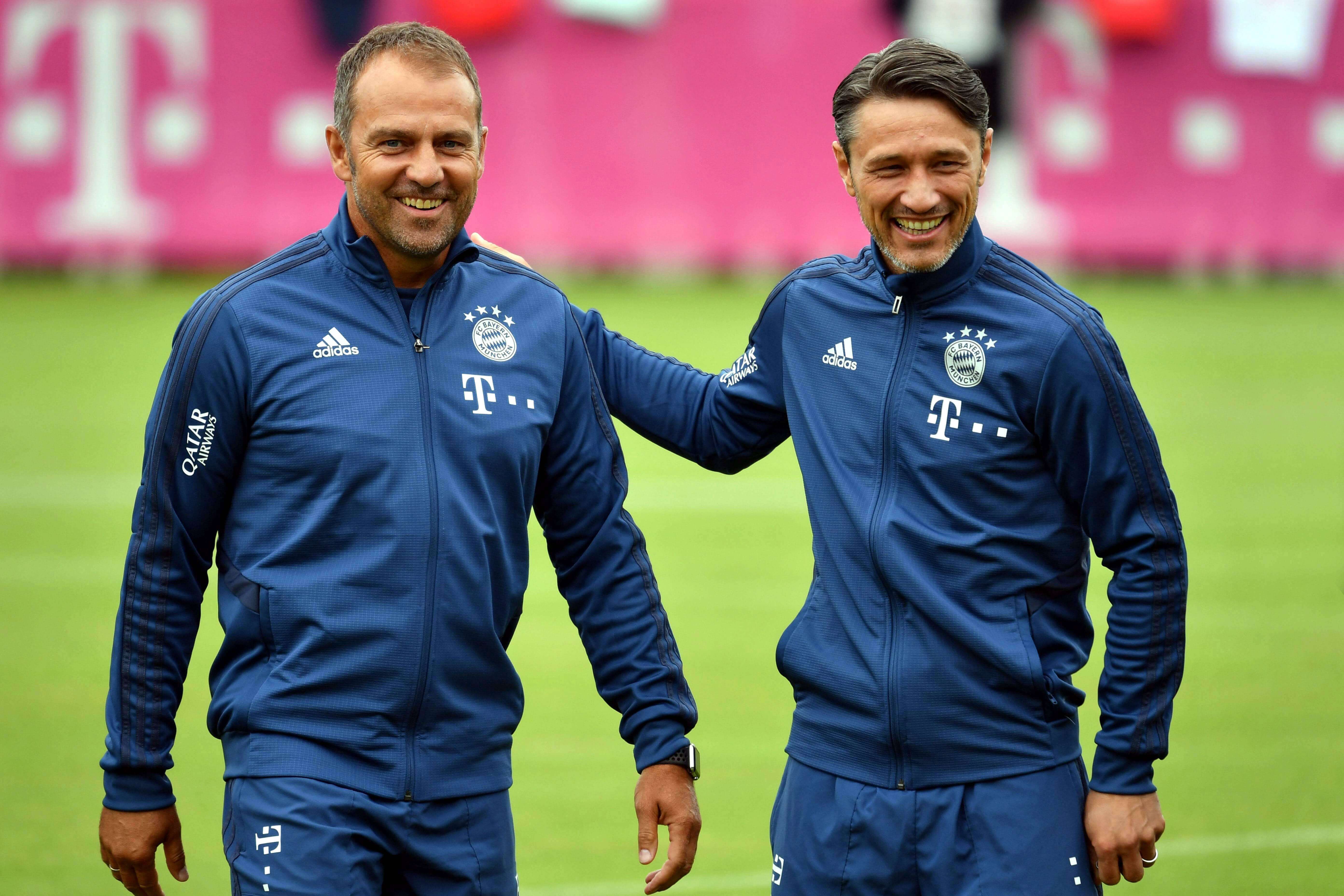  Niko Kovac y Hansi Flick en el Bayern (Cordon Press)