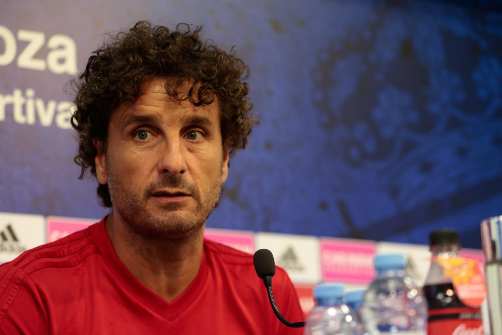  Imanol Idiakez, en la previa del debut liguero.