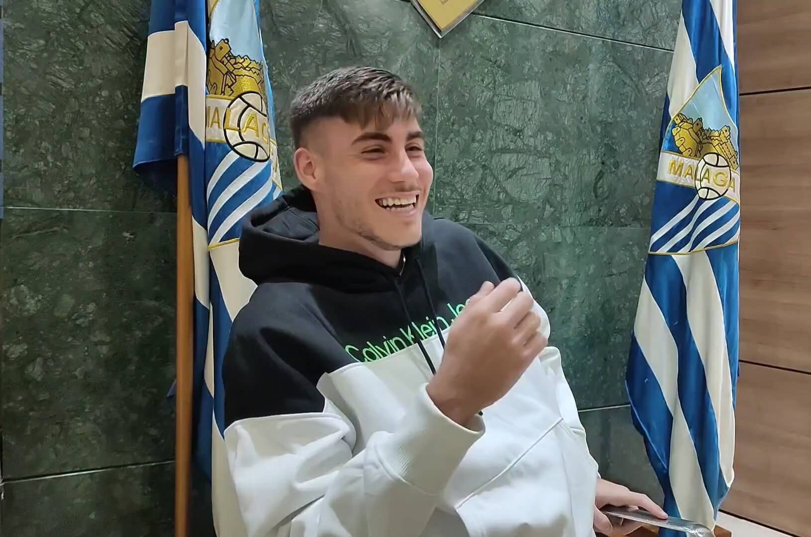  Roberto, en un momento de la entrevista. (ElDesmarque)