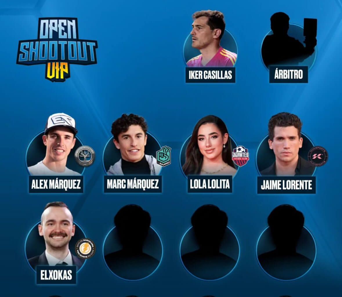 Alex y Marc Márquez, en el Open Shootout VIP