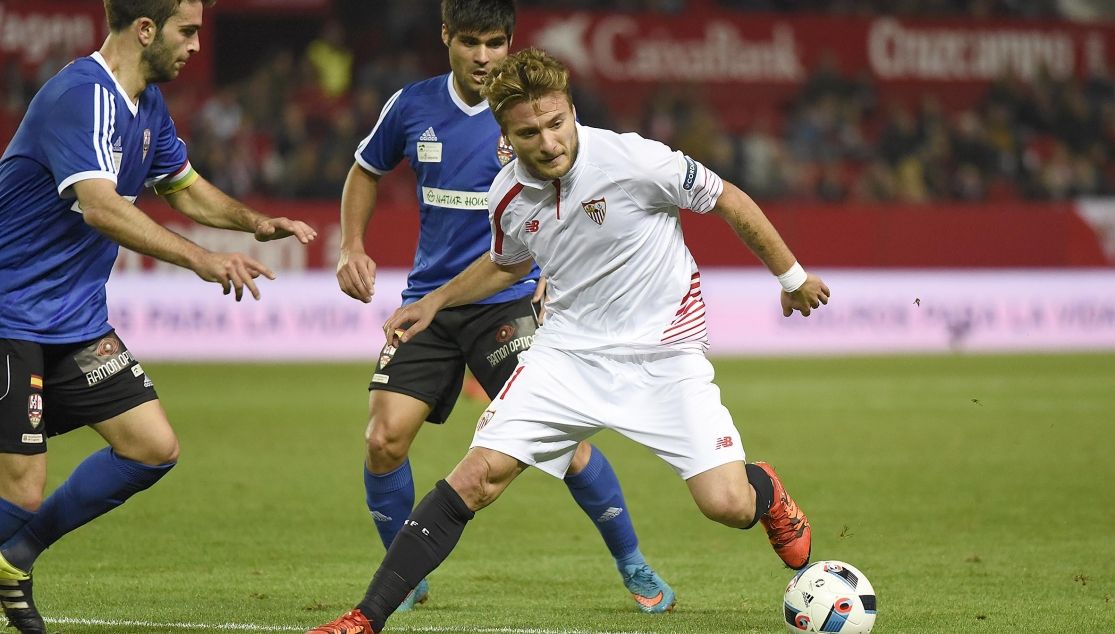 Immobile, en el Sevilla FC.