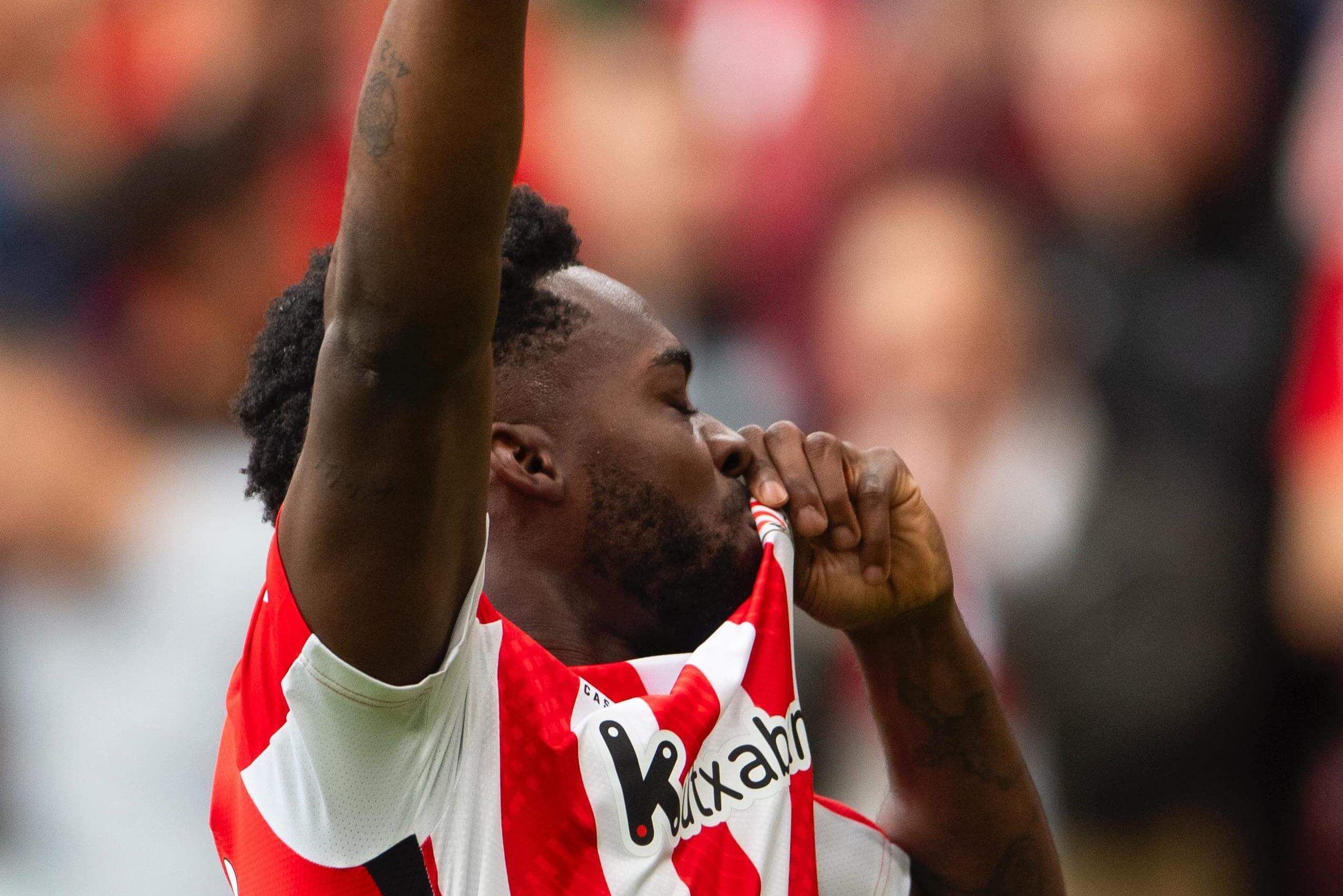 El gol de Iñaki Williams ante la UD Las Palmas valió 3 puntos en San Mamés.