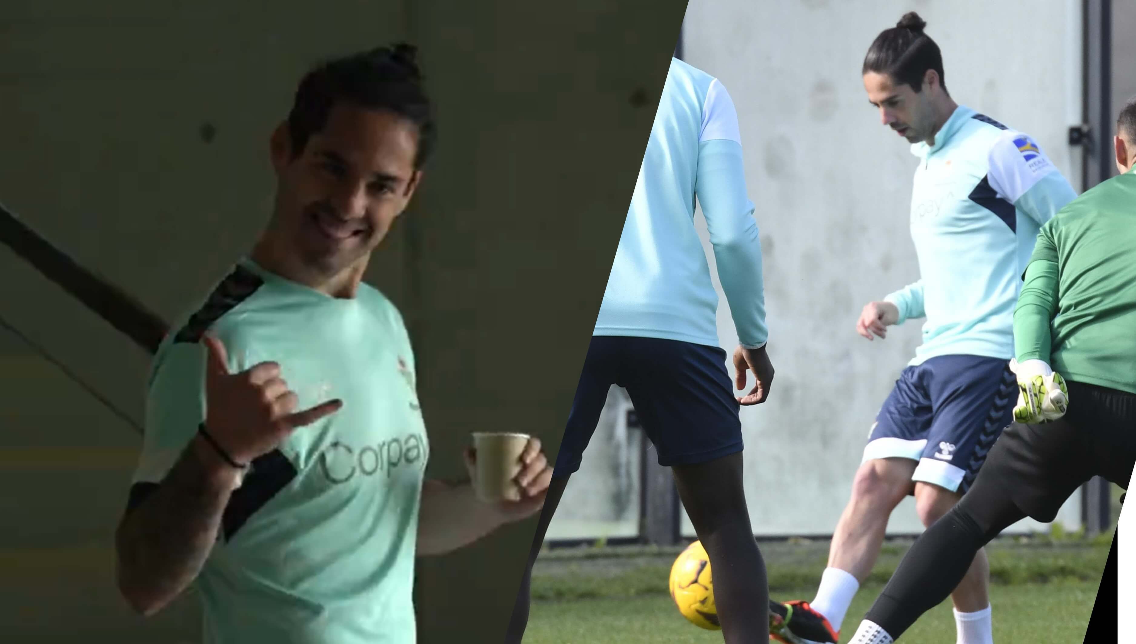  Isco Alarcón ya se entrena con el Betis