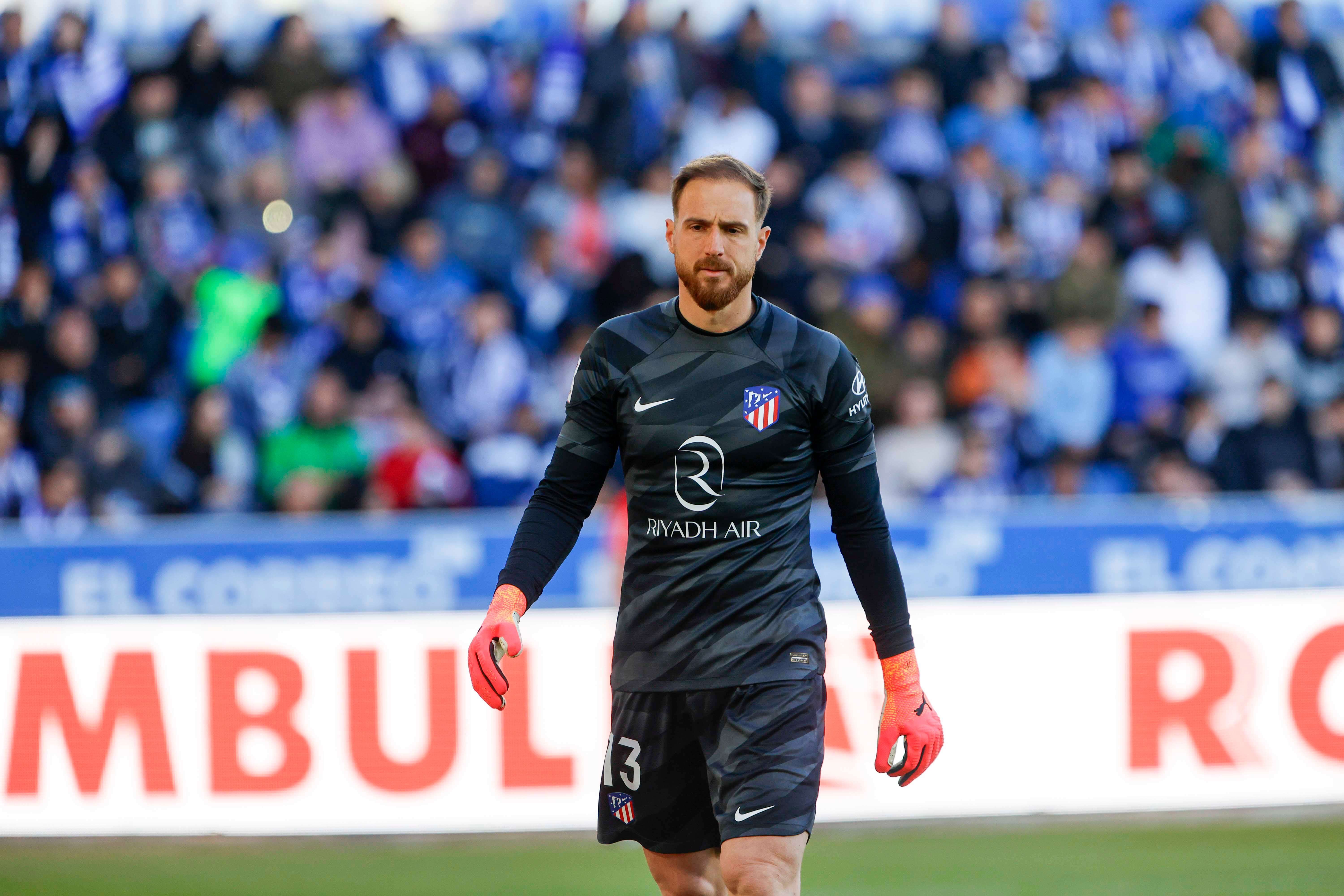  Jan Oblak, en el Alavés-Atlético.