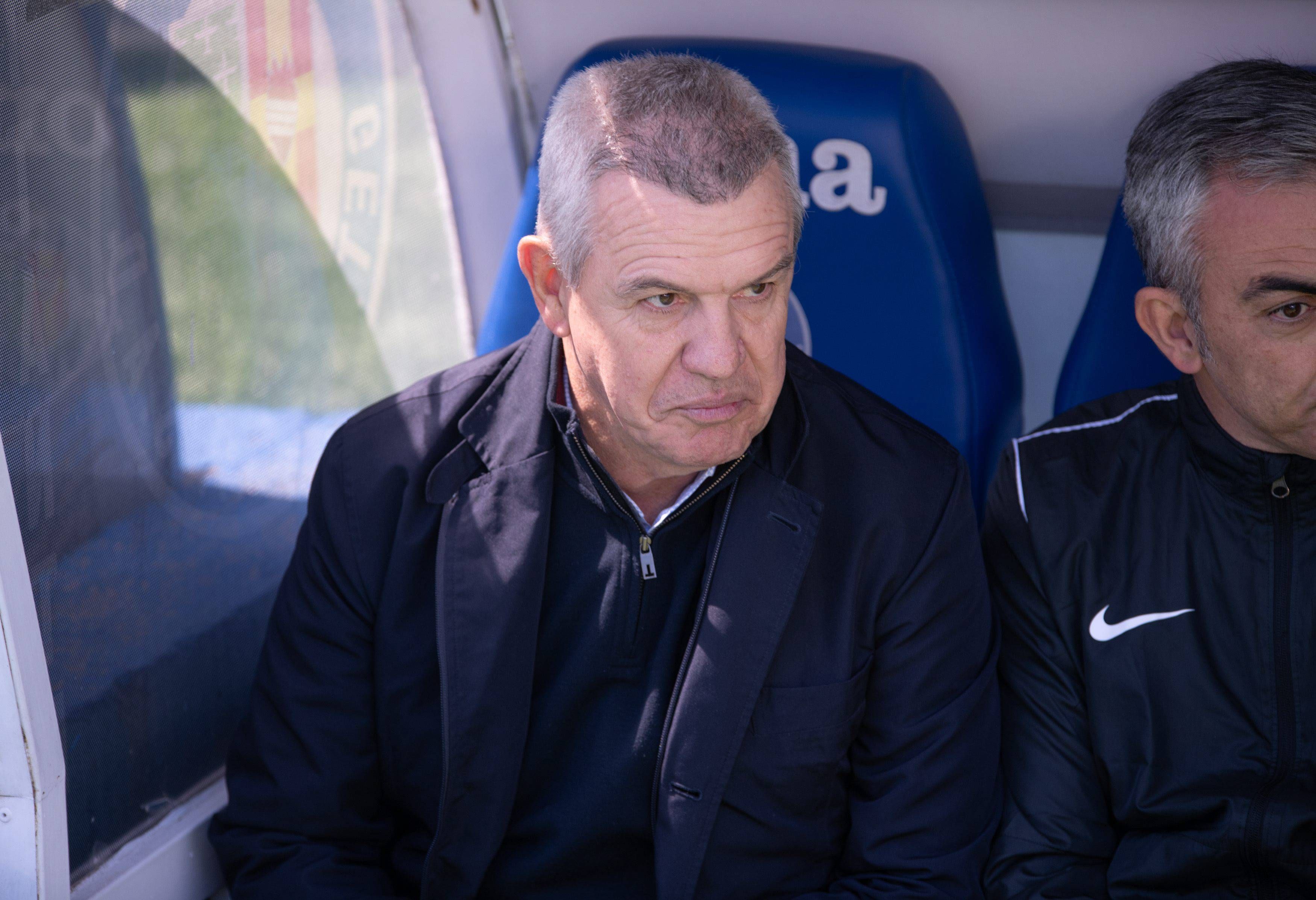  Javier Aguirre, en su debut con el Mallorca en Getafe.